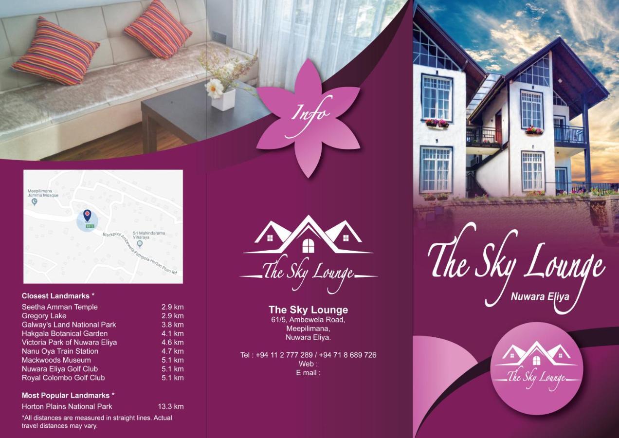 Hotel Sky Lounge Nuwara Eliya Exterior foto